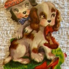 Upea 6 kpl erä vanhoja 1950-1960-luvun koirakiiltokuvia - pikkukuva 5