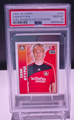 Sami Hyypiä PSA10 Gem Mint Leverkusen Huuhkajat