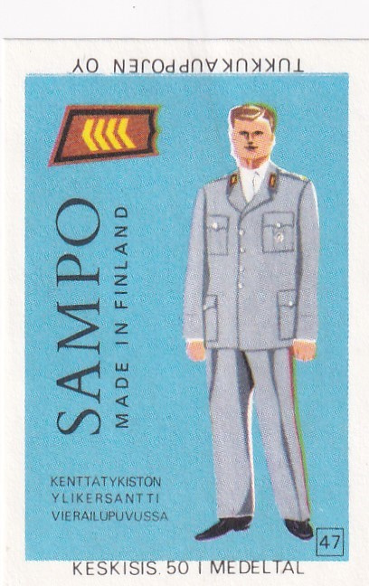 Sampo. 47, Kenttätykistön ylikersantti      7/13