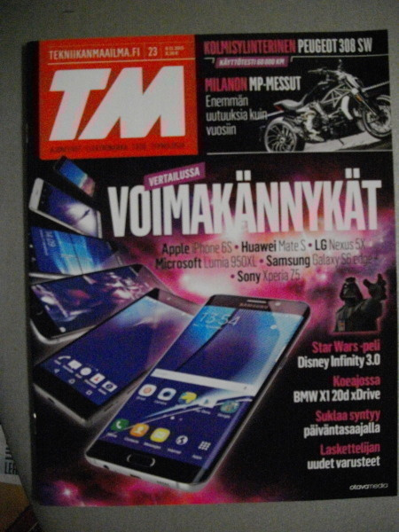 Tekniikan Maailma Nro 23/2015 (14.3)