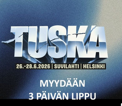 Tuska Festival 3 pv lippu