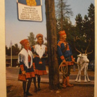 Rovaniemi, Napapiiri,lappilaisia,poro, leima Napapiirin Maja - pikkukuva 1