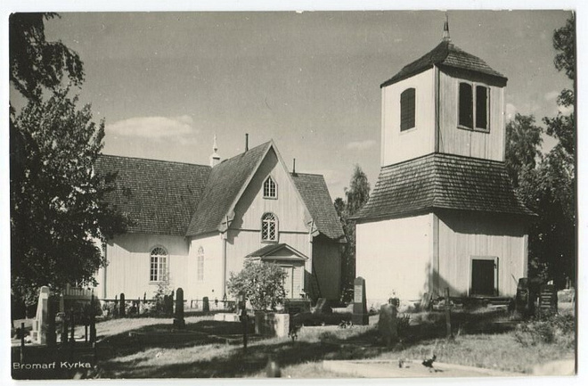 Raasepori Bromarv Vanha kirkko 1930-1950-luku