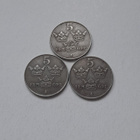 Ruotsi 5 ÖRE 1950, 3kpl - pikkukuva 1