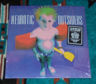 NEUROTIC OUTSIDERS ~ s/t ~ 2 LP kelmussa *UUSI* USA painos