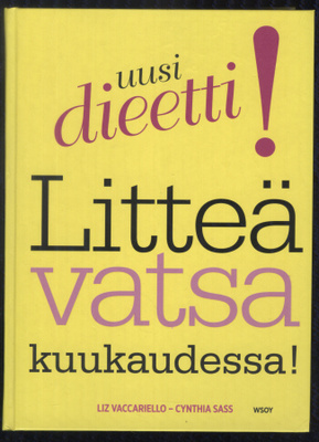 Uusi dieetti! Litteä vatsa kuukaudessa!