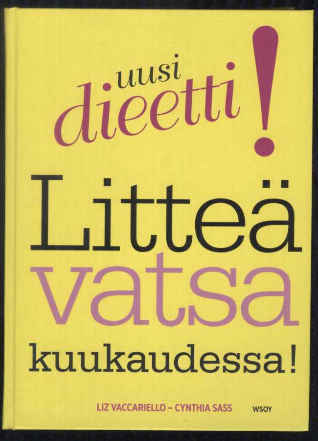 Uusi dieetti! Litteä vatsa kuukaudessa!