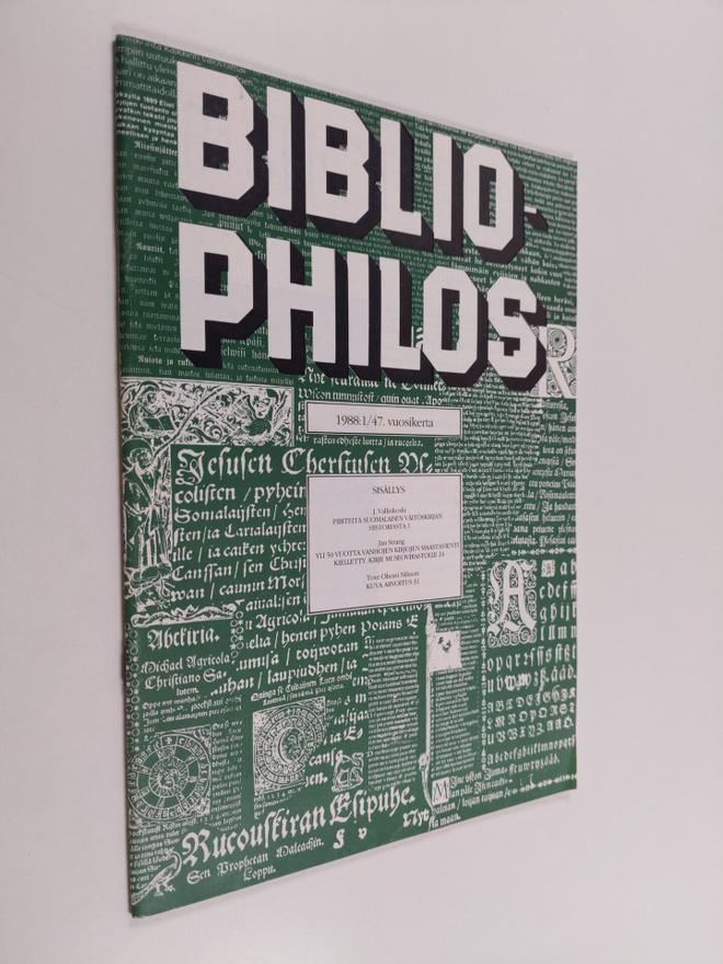 Bibliophilos 1/1988