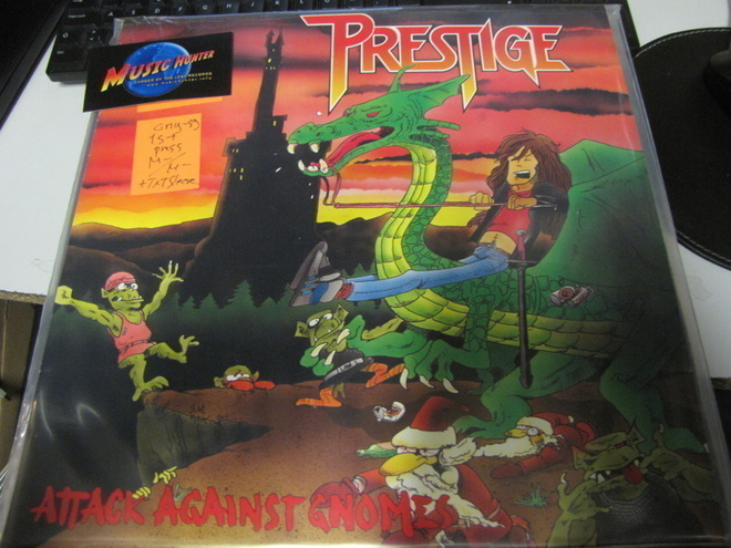 PRESTIGE - ATTACK AGAINST GNOMES LP 1. PAINOS '89 M-/M-(+)