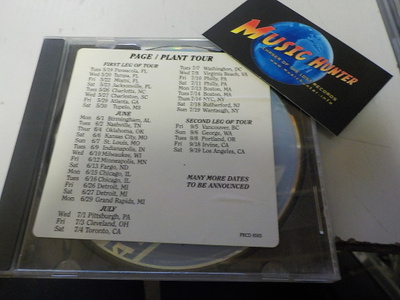 JIMMY PAGE & ROBERT PLANT - SHINING IN THE LIGHT promo CDS