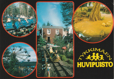 Postikortti, KOUVOLA, Tykkimäen Huvipuisto, erikoisleima