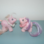 MY LITTLE PONY G1 NEWBORN TWINS SNIFFLES JA SNOOKUMS - pikkukuva 1