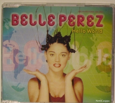 Belle Perez • Hello World PROMO CD-Single
