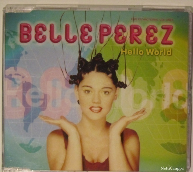 Belle Perez • Hello World PROMO CD-Single
