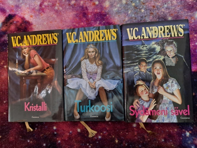 V. C. Andrews Kirjat 3 Kpl