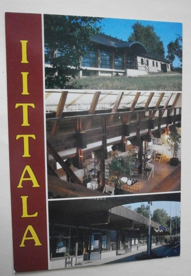 Iittala, Lasimuseo, kolmikuvakortti, p. 1983