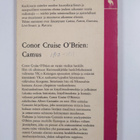 Conor Cruise O'Brien : Camus - pikkukuva 2
