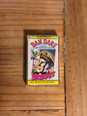 Dan Dare – ZX Spectrum, kasettipeli, retro