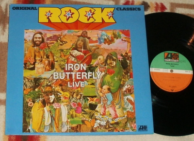 IRON BUTTERFLY ~ Live ~ LP
