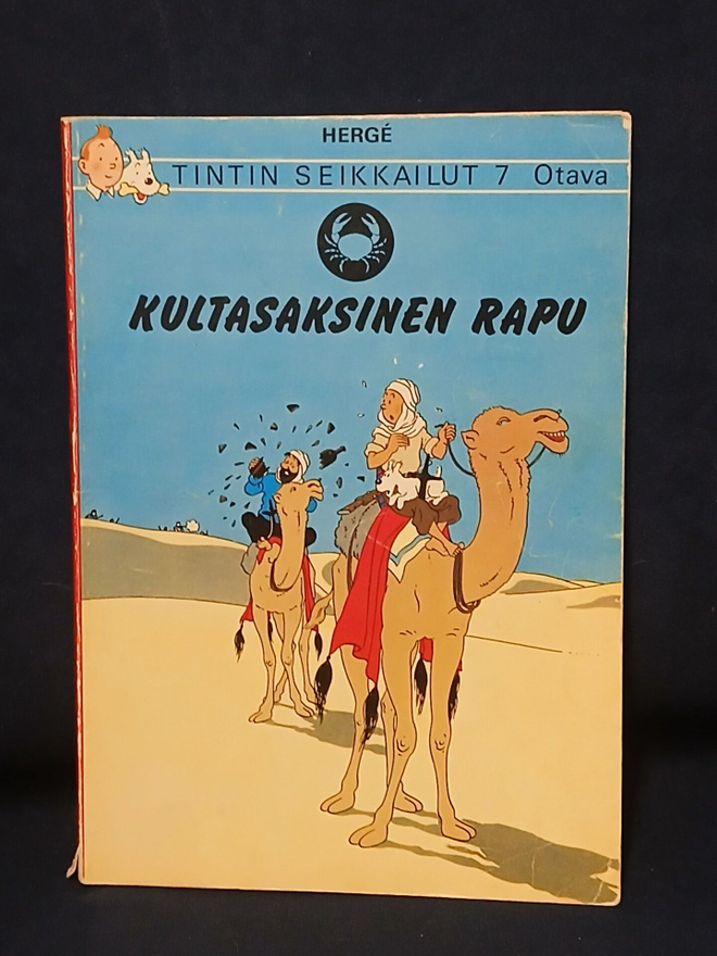 Tinttin seikkailut 7 Kultasaksinen rapu 2.p