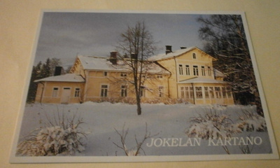 Koski Hl, Jokelan kartano, talvikuva, väripk, ei p.