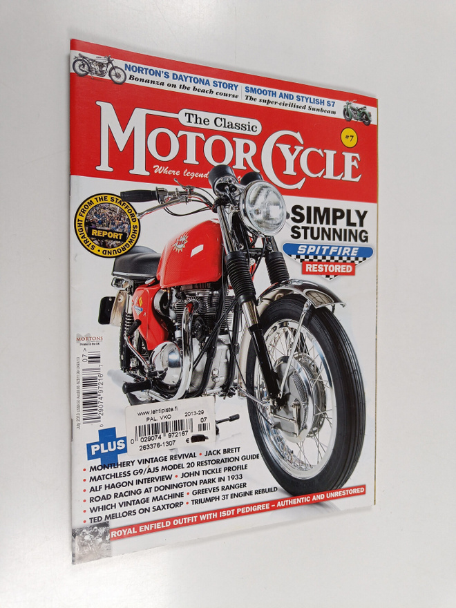 The classic motorcycle july 2013