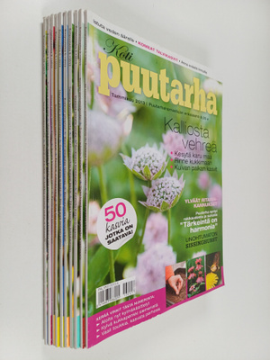 Koti puutarha vuosikerta 2013 (tammi-joulukuu)