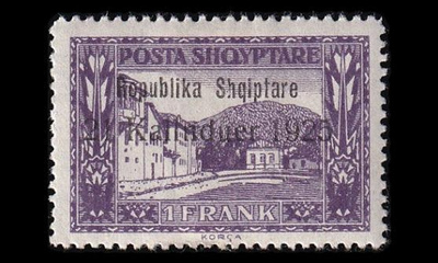 Albania 117 * Tasavallan julistaminen 1 Kr (1925)