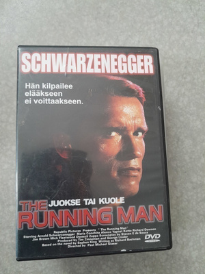 Schwarzenegger dvd,running man