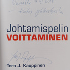 Tero J. Kauppinen : Johtamispelin voittaminen (signeeratt... - pikkukuva 3