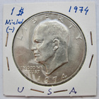 USA 1 Dollar 1974 Eisenhower - pikkukuva 1