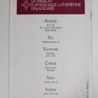 MELF : La mission evangelique lutherienne Finlandaise - pikkukuva 2