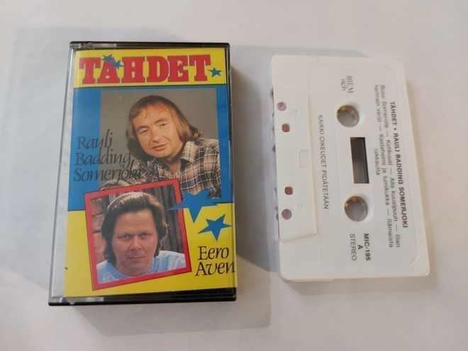 TÄHDET - RAULI SOMERJOKI / EERO AVEN  c-kasetti