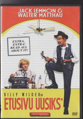 ETUSIVU UUSIKS' »THE FRONT PAGE» [1974][DVD] Billy Wilder