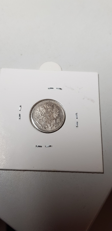 25 penniä 1897 silver    kl 7-8