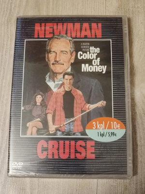 The Color of Money Suuret Setelit UUSI Paul Newman