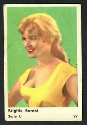 Keräilykuva - Brigitte Bardot Serie U 99