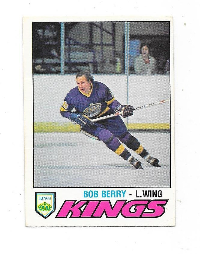1977-78 OPC #268 Bob Berry , Los Angeles Kings