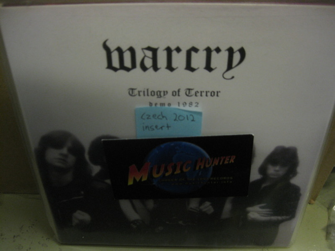 WARCRY - TRILOGY OF TERROR 7" UUSI