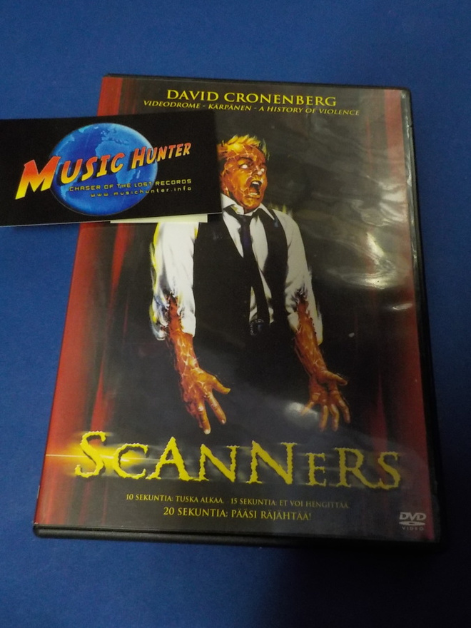 SCANNERS SUOMI PAINOS DVD (W)