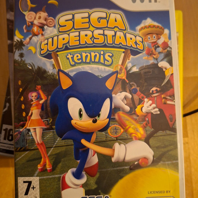 WII Sega Superstars Tennis CIB