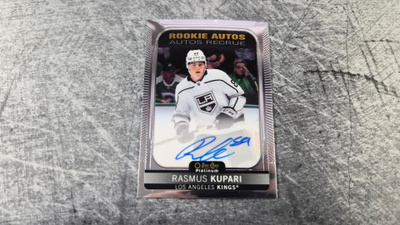 Rasmus Kupari 2021-22 OPC Platinum Auto