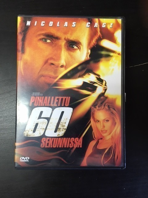Puhallettu 60 sekunnissa DVD