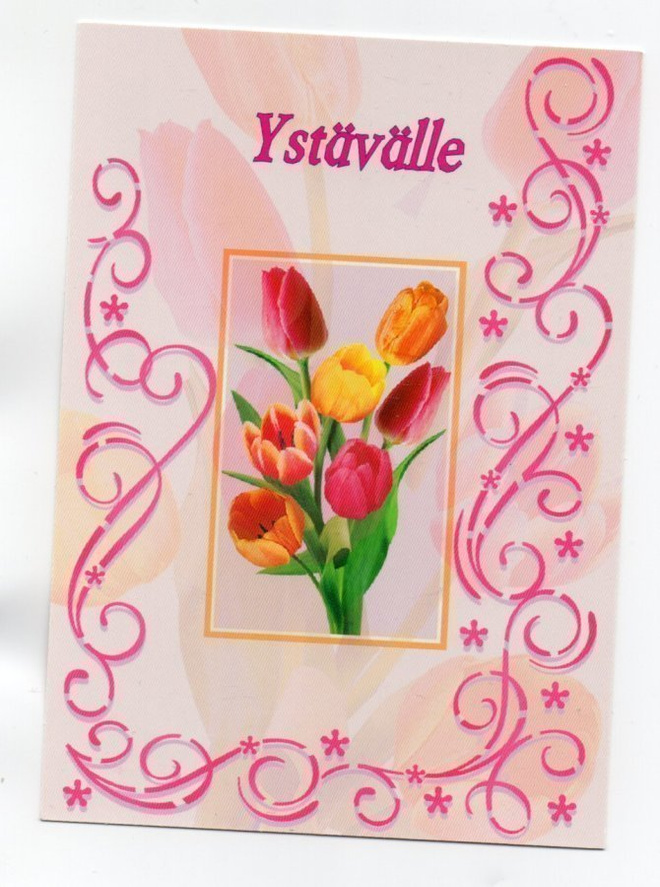 °°YSTÄVÄLLE°° -KORTTI / Papron (Käyttämätön)