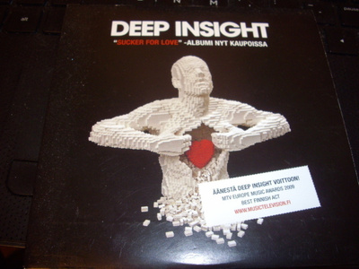 DEEP INSIGHT "Sucker for Love" mainos-cd (Sis.postikulut)