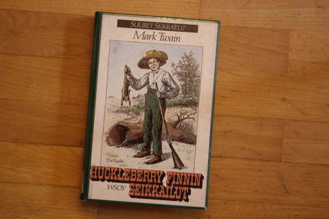 Mark Twain HUCKLEBERRY FINNIN seikkailut C3
