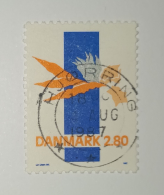 Tanska: nykytaidetta III 1987, Mi 889 o