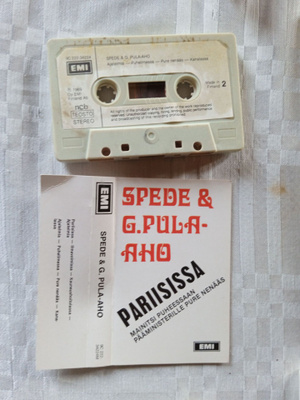 C- KASETTI: SPEDE & G. PULA-AHO : PARIISISSA