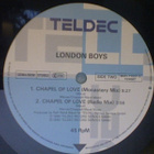 LONDON BOYS :: CHAPEL OF LOVE :: VINYYLI MAXI 12" 1990 - pikkukuva 4