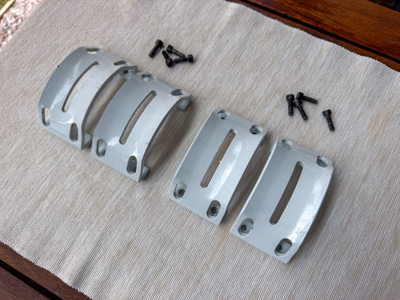 Amphion seinäkinnikkeet Ion, Argon, Helium (2 kpl)